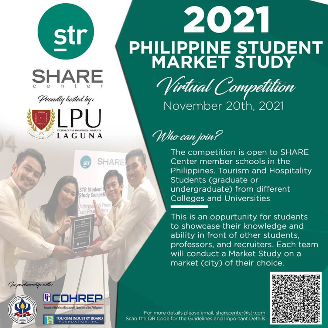 STR: Special Workshop - How to Do Market Analysis (May 29, 2021 8AM to 10AM)
