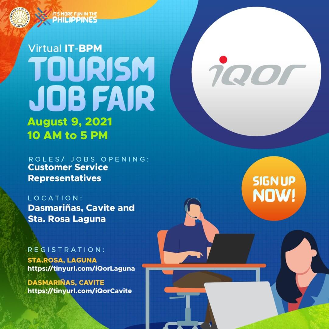 DOT: Virtual IT-BPM Tourism Job Fair - iQor