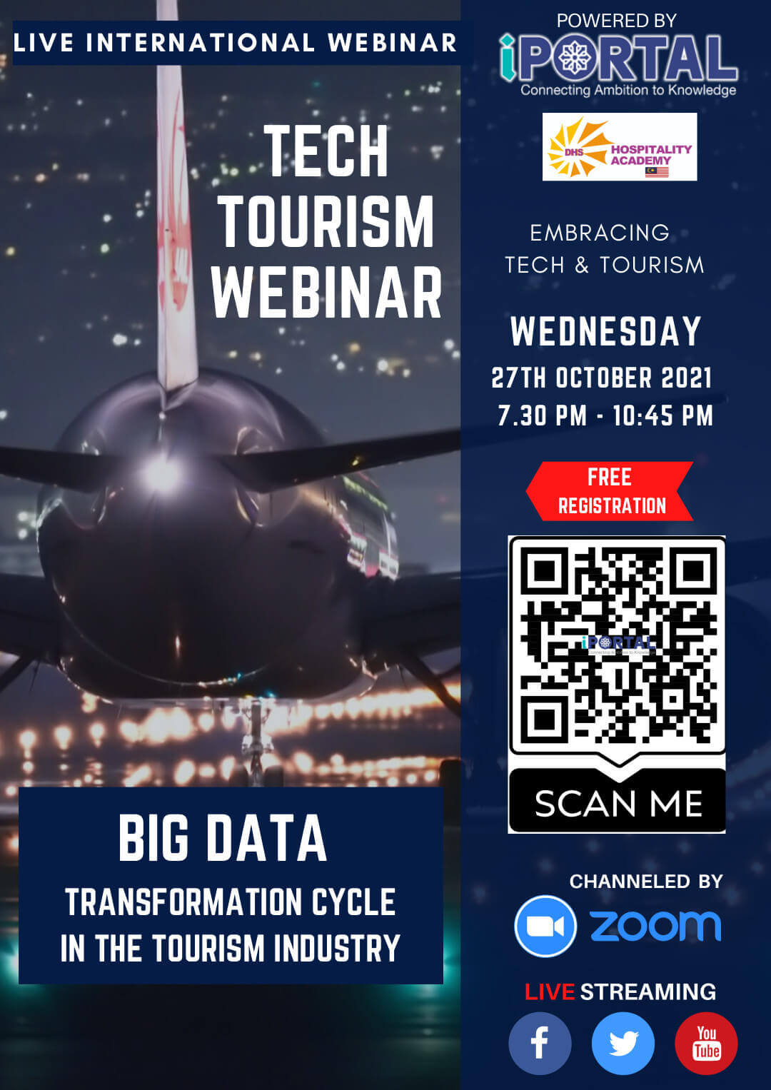Tech Tourism Webinar: Big Data - Transformation Cycle in the Tourism Industry (October 27, 2021)